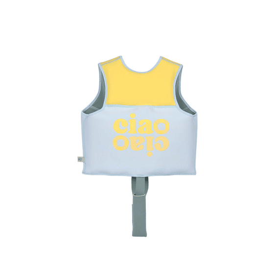 Lassig Zwemvest Illusion Blue/ Pale Yellow 2-3 Jaar