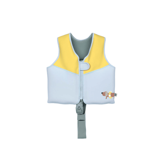 Lassig Zwemvest Illusion Blue/ Pale Yellow 2-3 Jaar
