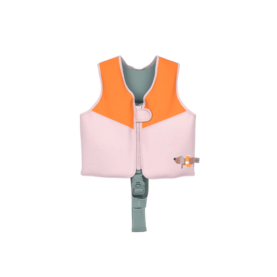 Lassig Zwemvest Pale Pink/ Orange 2-3 Jaar