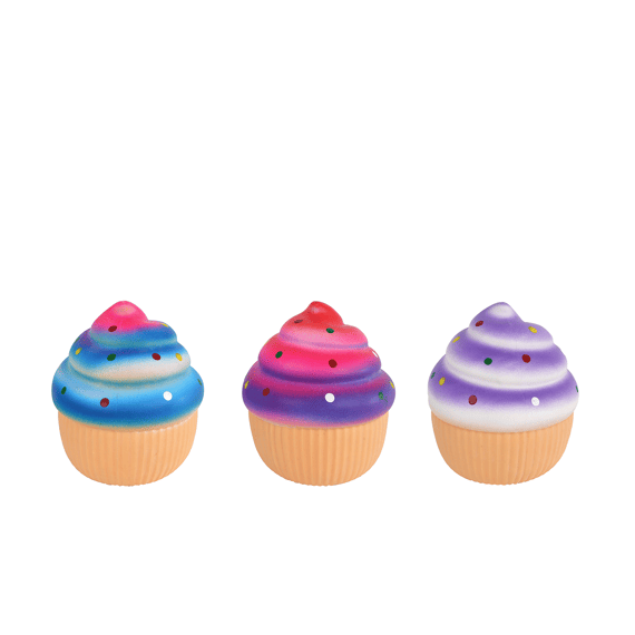 Squeeze Take Away Cupcake 11cm Assortiment