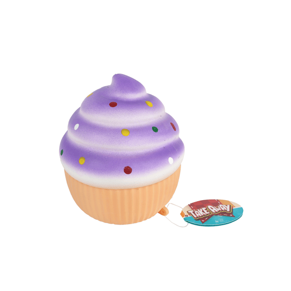 Squeeze Take Away Cupcake 11cm Assortiment