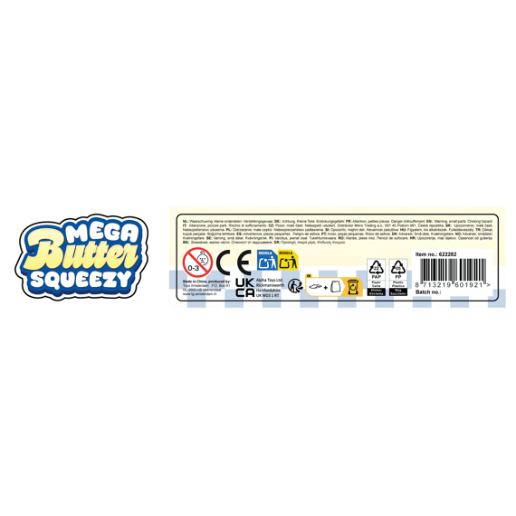 Squeeze Jumbo Boter 13.5x4x4cm