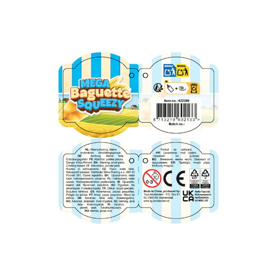 Squeeze Jumbo Baguette 37cm