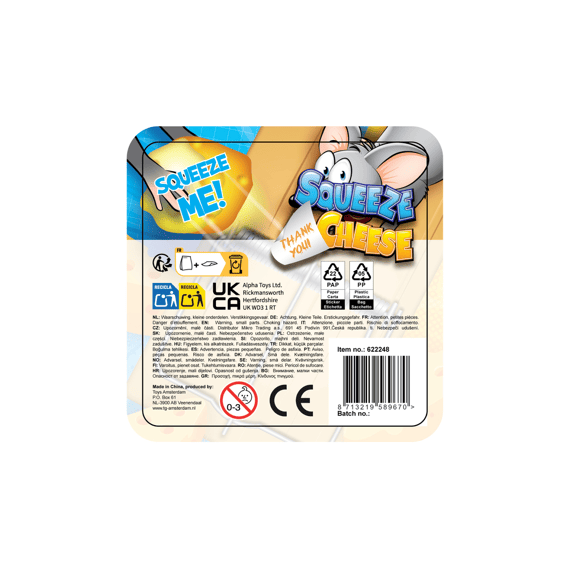 Squeeze Mega Knijp Kaas 10g