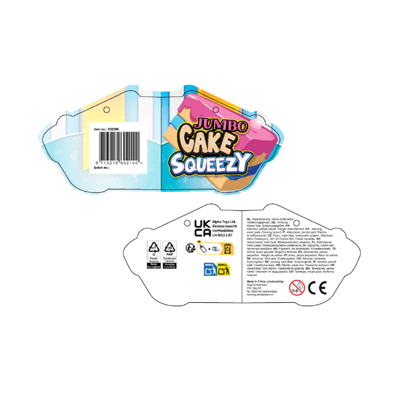 Squeeze Jumbo Cake 12cm