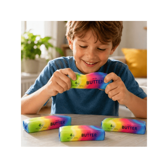 Squeeze Sensory Boter Regenboog