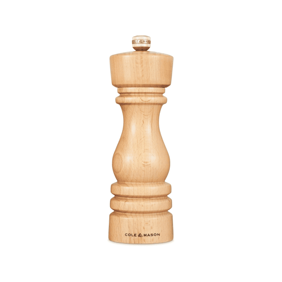 Cole & Mason London Natural Beech Pepermolen 18cm