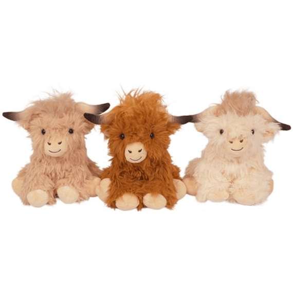 Knuffel Schotse Hooglander 25cm Assortiment