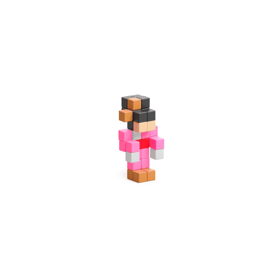 Pixio Magnetische Blokken Surprise Mini Figuur Assortiment