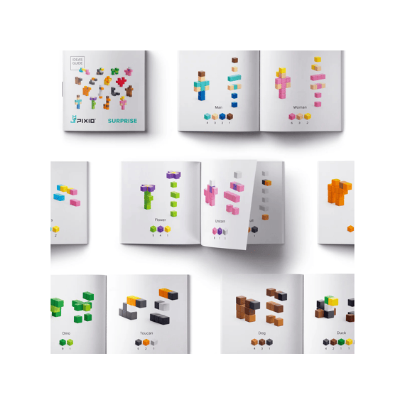 Pixio Magnetische Blokken Surprise Assortiment