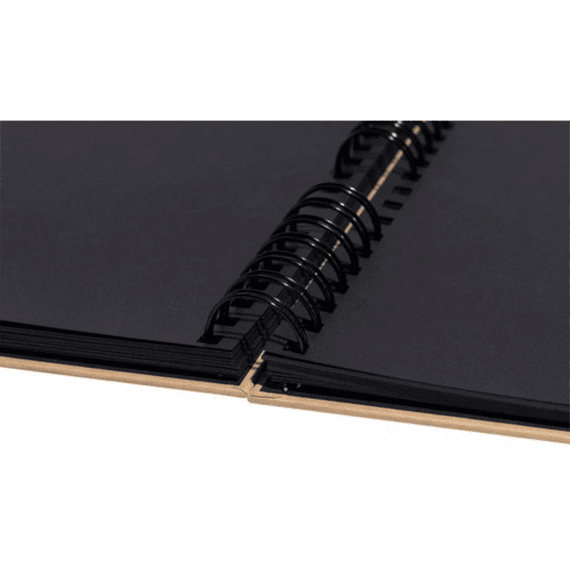 Exacompta Graphik Fotoalbum Spiraal Harde Rug 32x22cm 50 Vellen Kraft