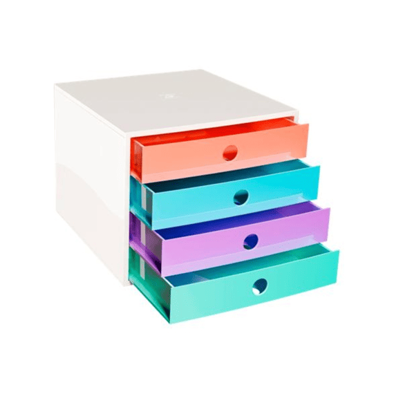 Exacompta Ladenbox Filibox 4 Laden A4