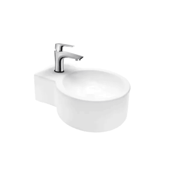 Aloni Fontein Keramiek 28x16x35cm Glanzend Wit