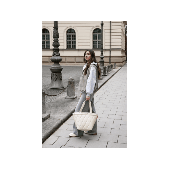 Reisenthel Shopper M Puffer Stone