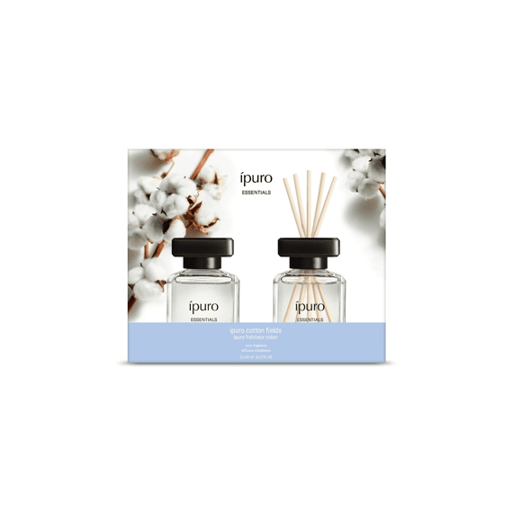 Ipuro Essentials Geurstokjes 2x50ml Cotton Fields