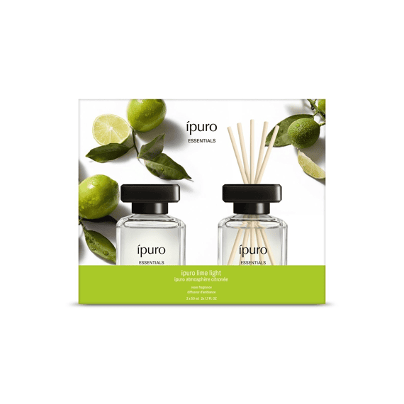 Ipuro Essentials Geurstokjes 2x50ml Lime Light Set