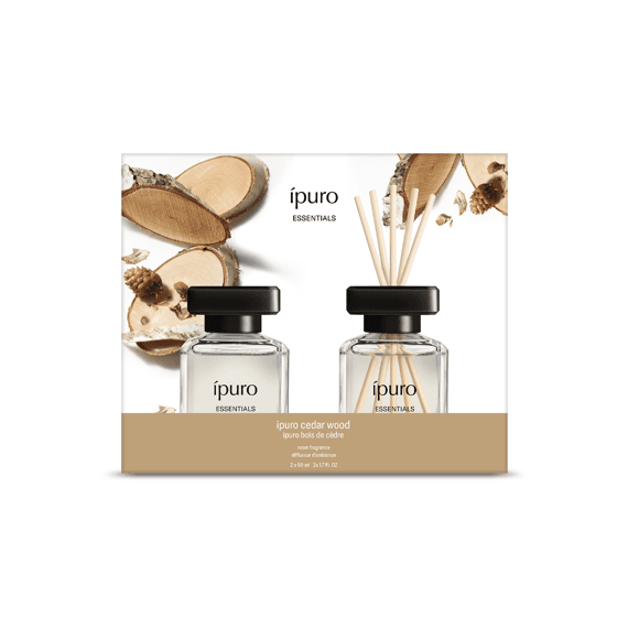 Ipuro Essentials Geurstokjes 2x50ml Cedar Wood