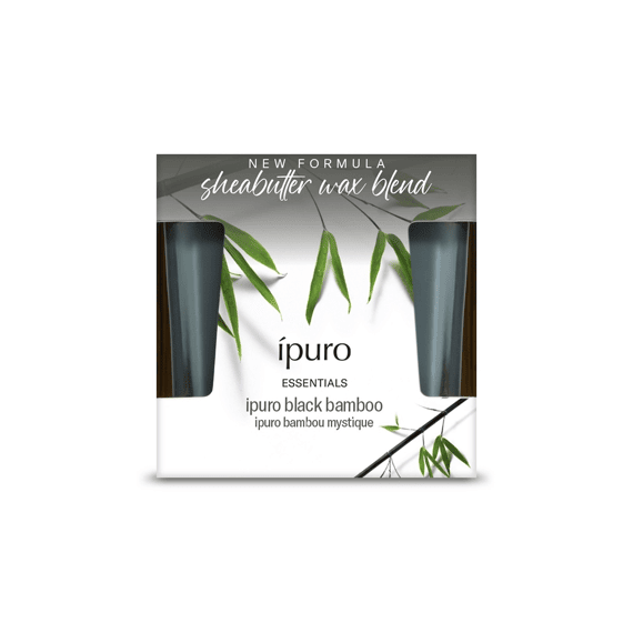 Ipuro Essentials Kaars 125gr Black Bamboo