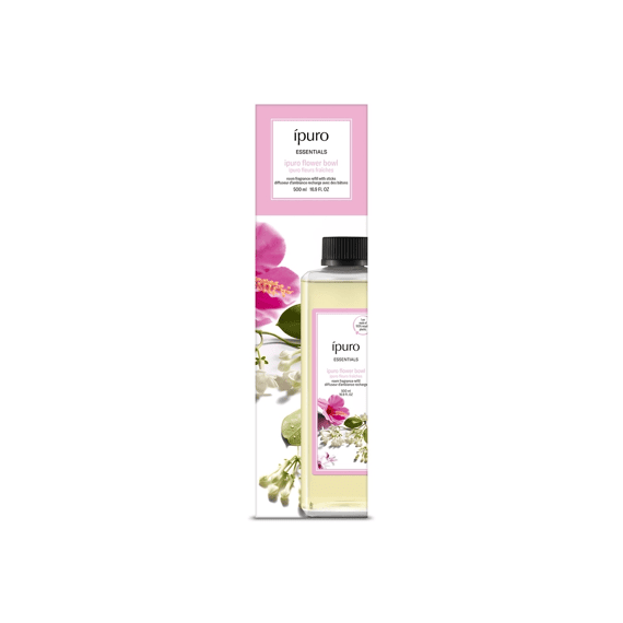 Ipuro Essentials Geurstokjes Navulling 500ml Flower Bowl