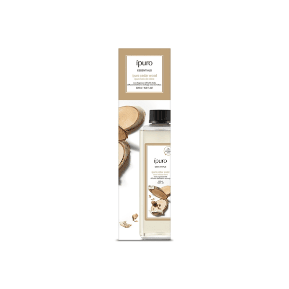 Ipuro Essentials Geurstokjes Navulling 500ml Cedar Wood