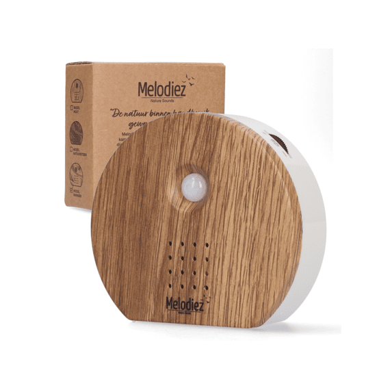 Natuurgeluiden Box | Donkerhout