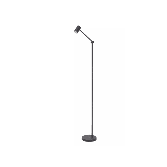 Tipik Vloerlamp Accu/batterij Led 3 Stepdim 1x3w 2700k Zwart