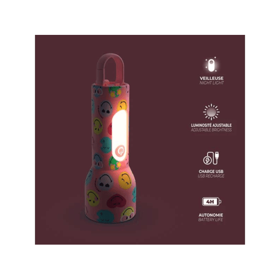 Mob Glowy Zaklamp Smileyworld Roze