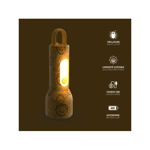 Mob Glowy Zaklamp Smileyworld Geel