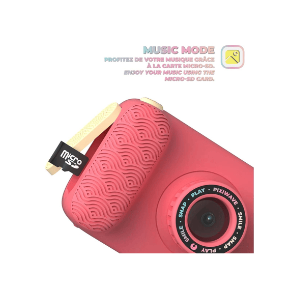Mob Pixiwave Waterproof Camera Coral