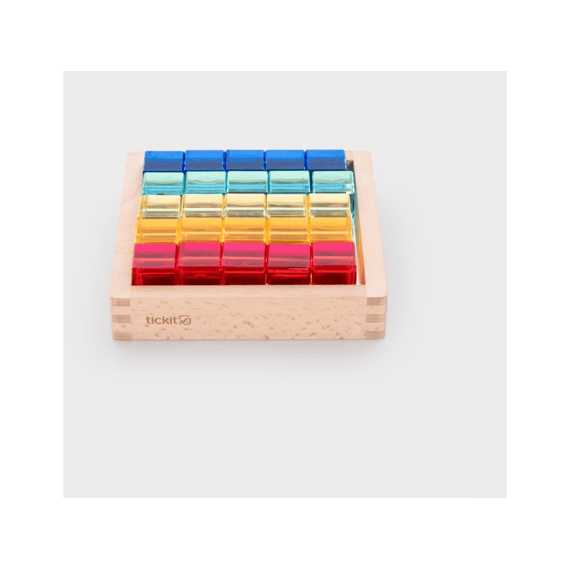 Tickit Edelstaan Kubus Spiegeltray