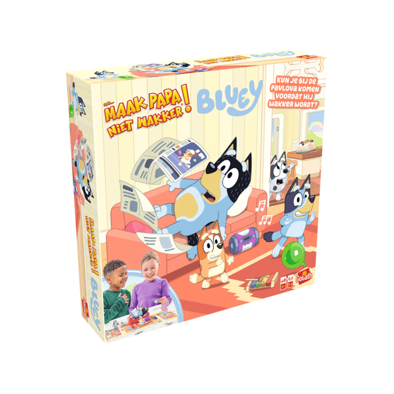 Goliath Spel Sshh Maak Papa Niet Wakker Bluey