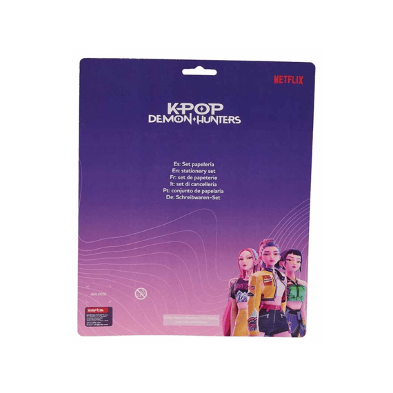 Kpop Demon Hunters Stationery Set 5 Stuks