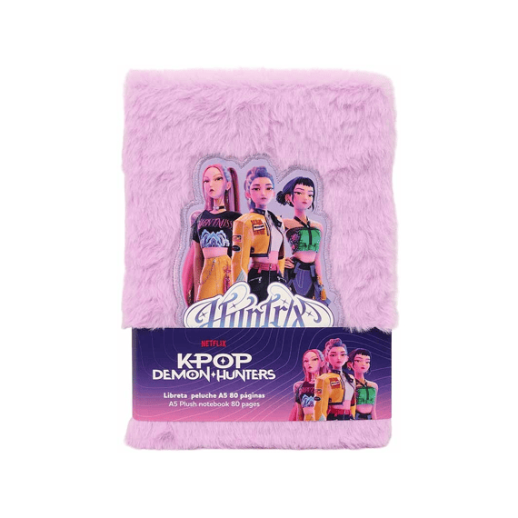 Kpop Demon Hunters Plush Notitieboek