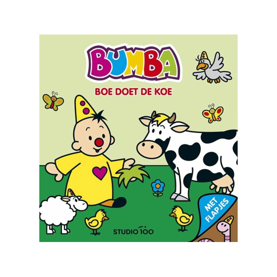 Bumba Kartonboek Met Flapjes - Boe Doet De Koe