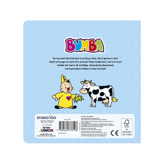 Bumba Kartonboek Met Flapjes - Boe Doet De Koe