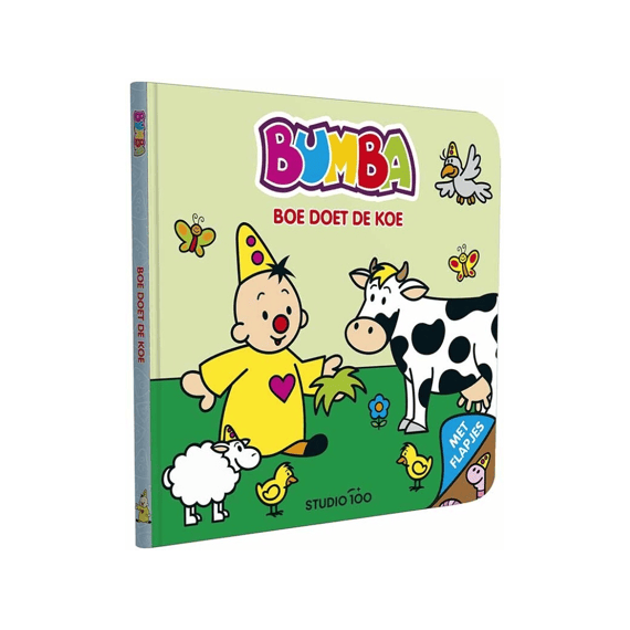 Bumba Kartonboek Met Flapjes - Boe Doet De Koe