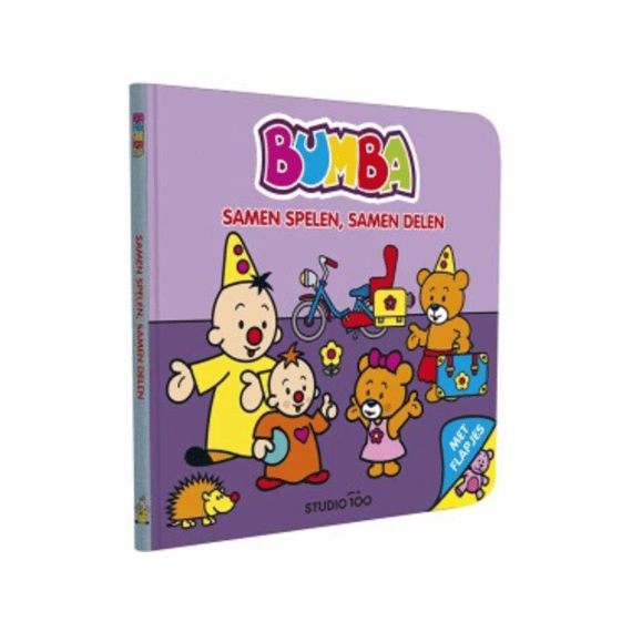 Bumba Kartonboek Met Flapjes - Samen Spelen Samen Delen
