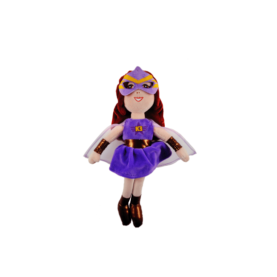 K3 Knuffelpop Superhelden 30cm - Hanne