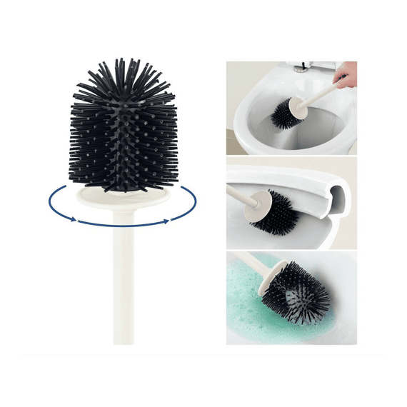 Wenko Toiletborstelhouder Fablo Keramiek Creme