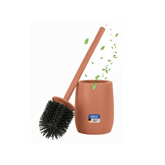 Wenko Toiletborstelhouder Fablo Keramiek Bruin