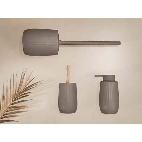 Wenko Zeepdispenser Fablo Keramiek Donker Taupe