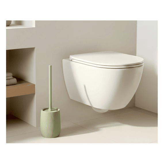 Wenko Toiletborstelhouder Fablo Keramiek Groen