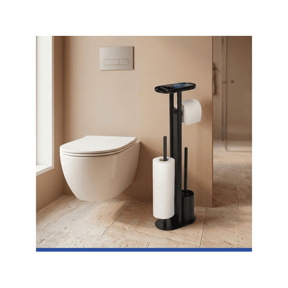 Wenko Wc-boy Met Planchet Orea Black