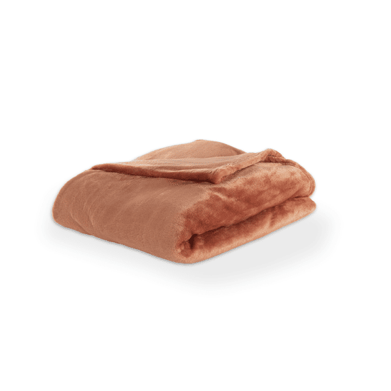 Tiseco Plaid Cosy Delux Microflannel 130x160 Cm Clay