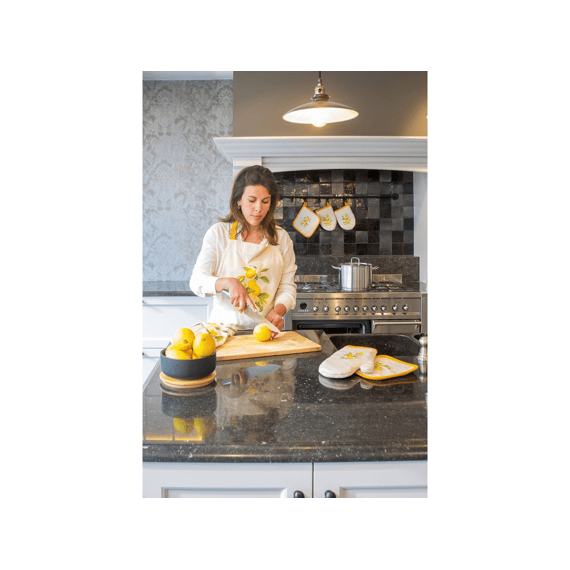 Tiseco Schort Viva  74x85 Cm Lemon