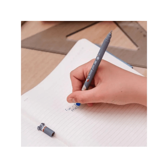 Legami Uitwisbare Gelpen Set Fur Ever Friends Blauw Rood Zwart