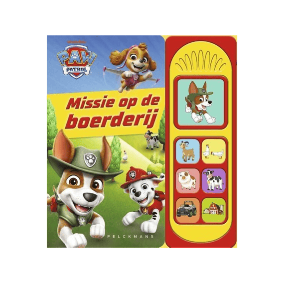 Geluidenboek Paw Patrol Missie Op De Boerderij