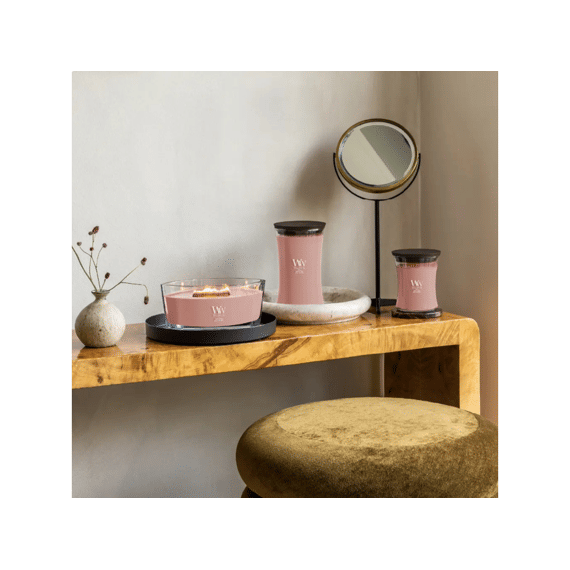 Woodwick Kaars Large Rose Blush