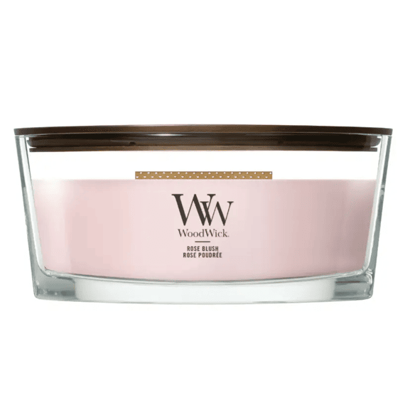 Woodwick Kaars Ellipse Rose Blush