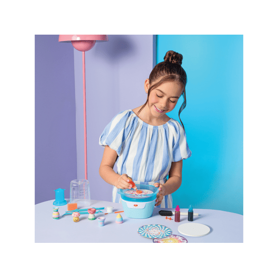 Make It Real Mini Pottenbakken En Spin Art Combo